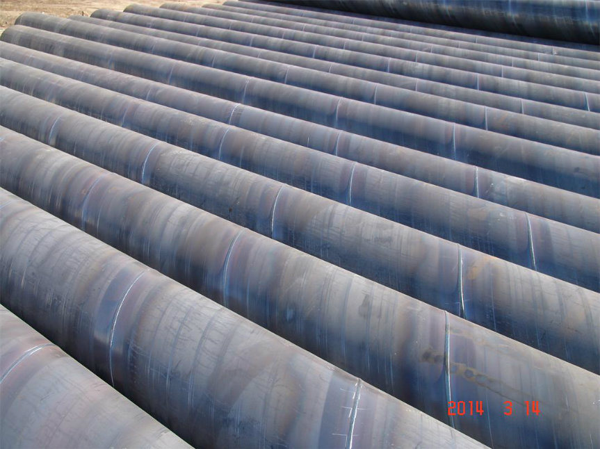 ASTM A252 Spiral Welded Carbon Steel Pipe for Gas (SSAW)