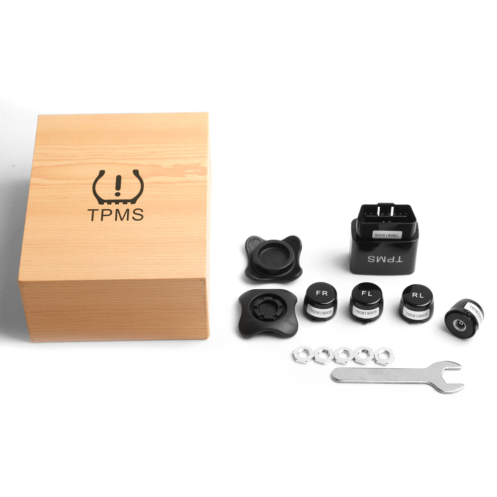 TPMS APP Bluetooth External Tire Pressure Alarm Monitor Systems for Android and Ios