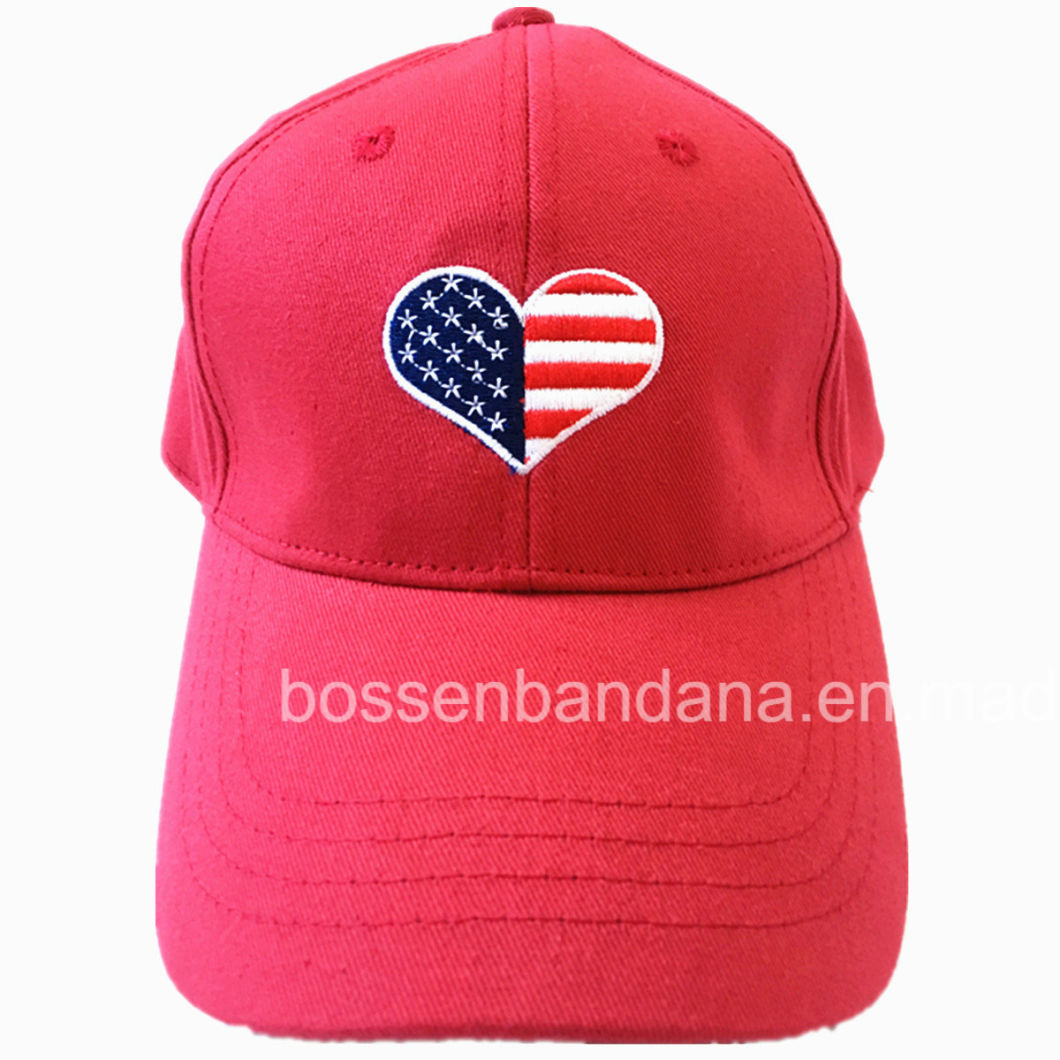 China Factory OEM Customized Design Embroidered Cotton Twill Sports Baseball Caps