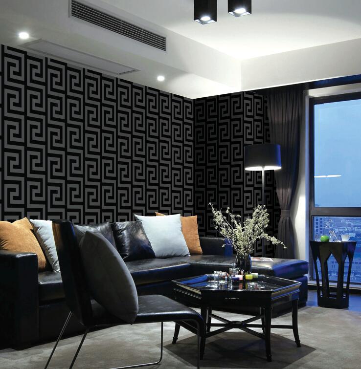 Interior Decoration Waterproof PVC Vinyl 3D Wall Paper