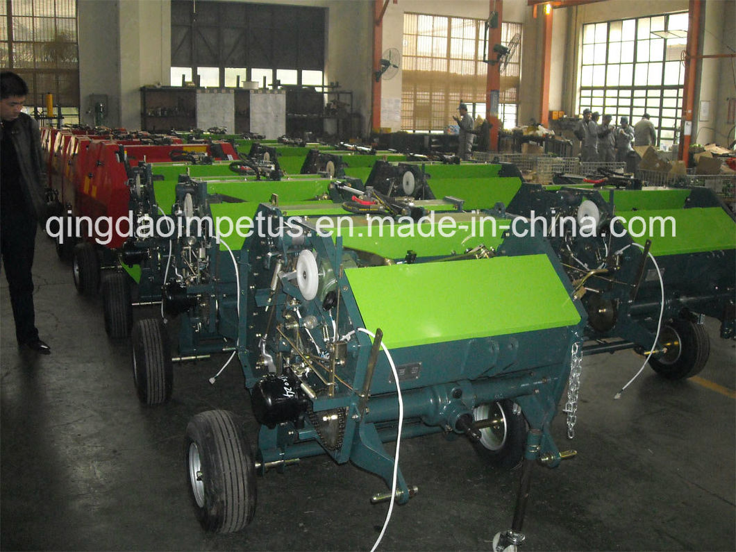 Manufacturer Ce Approved Mini Round Hay Baler with Factory Price