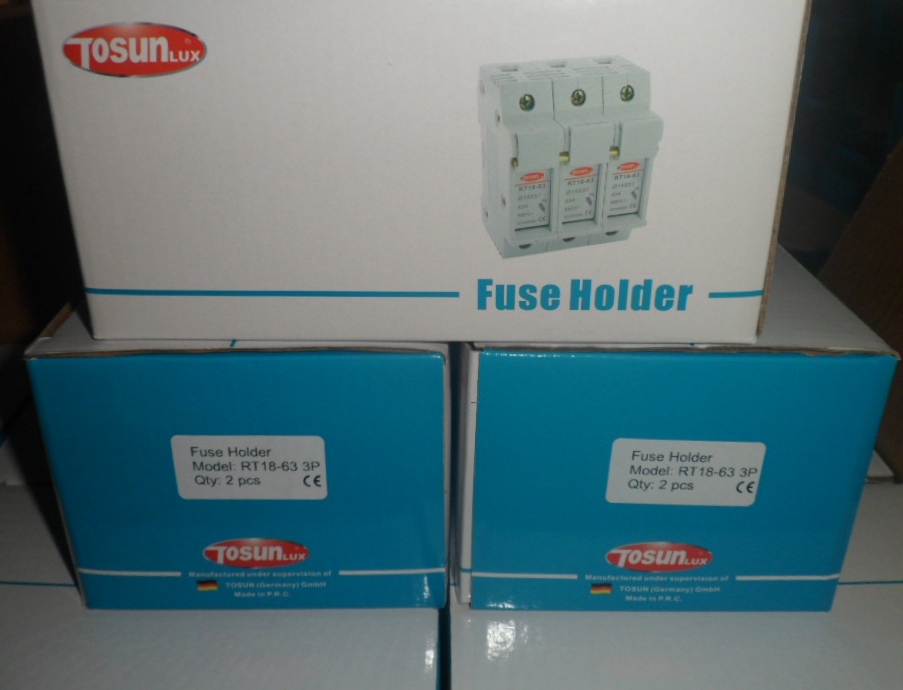 DIN Rail Mountable CE Certified Fuse Holder