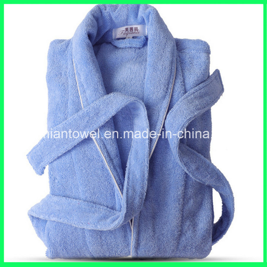 Factory Wholesale Luxury 100%Cotton Terry Cloth Hotel Bathrobe