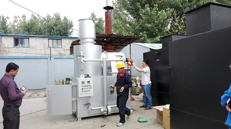 High Quality Medical Waste Incinerator for Hospital Waste Burning