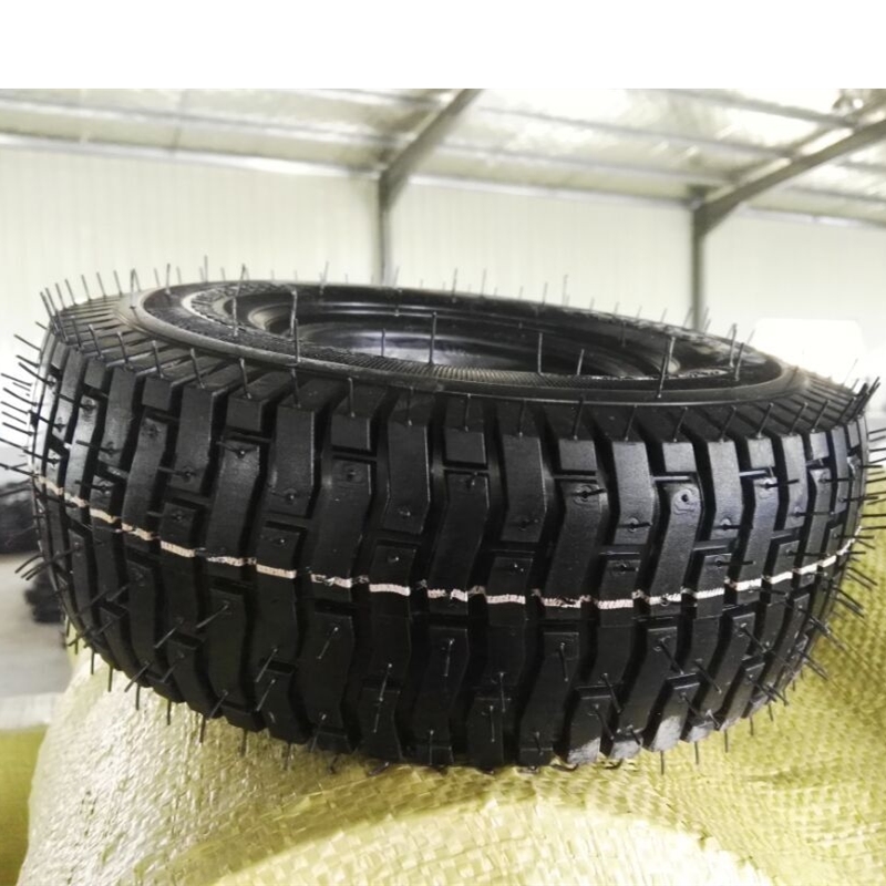 9 Inch 10 Inch 3.50-4 Rubber Pneumatic Wheelbarrow Tire