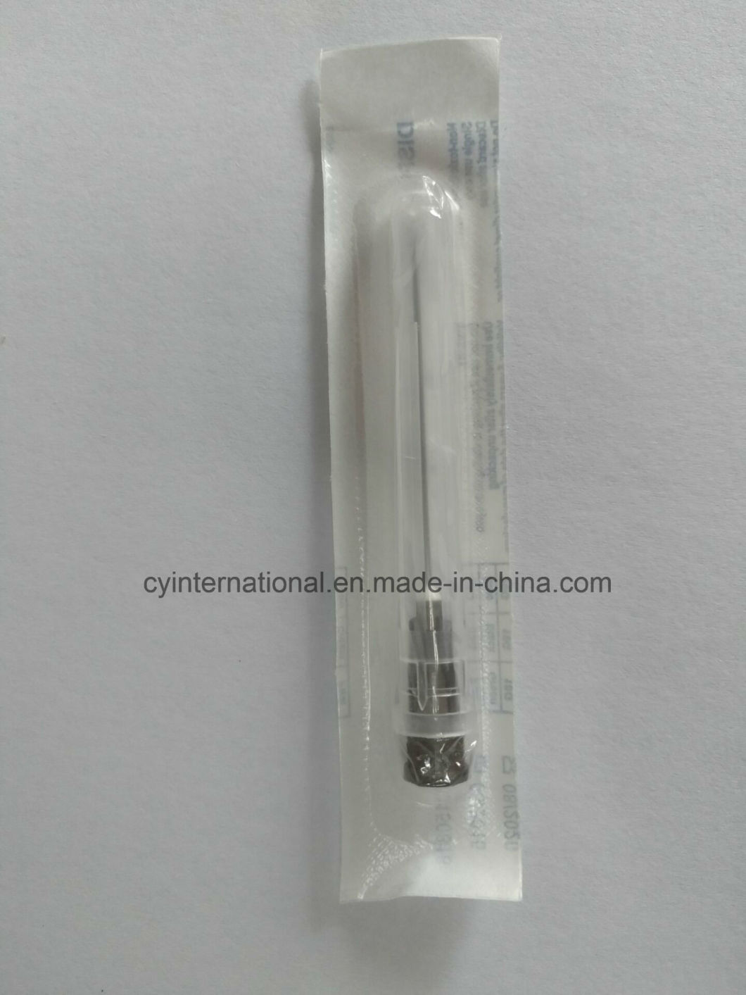 Medical Disposable Sterile Hypodermic Needle Syringe Needle 22g