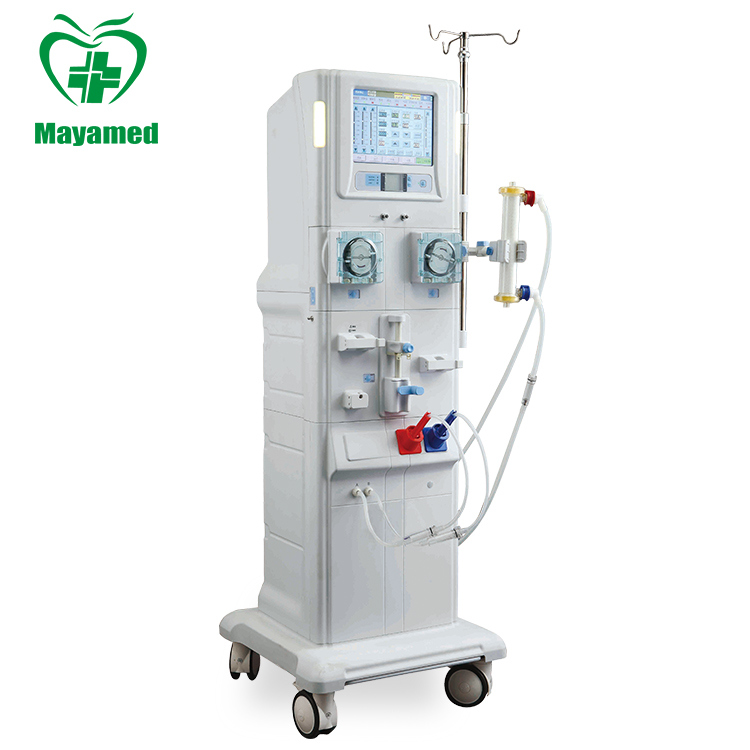 High Quality Medical Mobile Double Pump Kidney Dialysis Machine Hemodialysis Machine Price Hospital Equipment