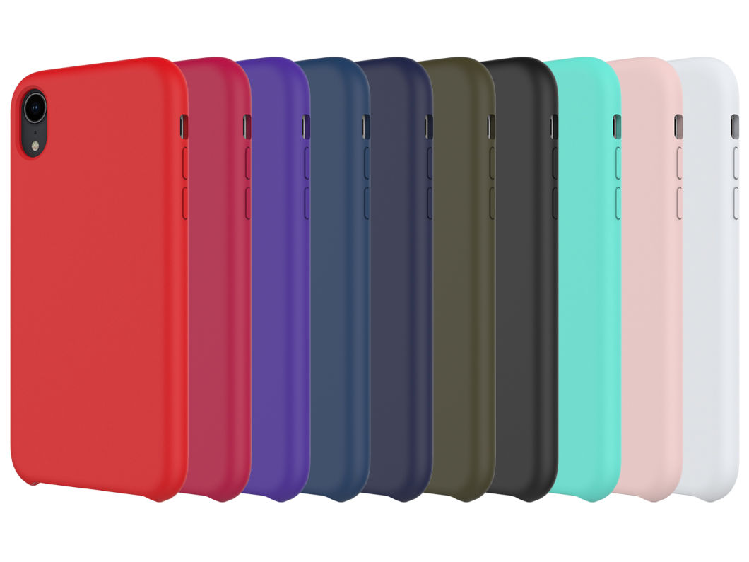 for iPhone Xs/iPhone Xs Max /Iphonexr Ultra Slim Silicone Rubber Case for Phone