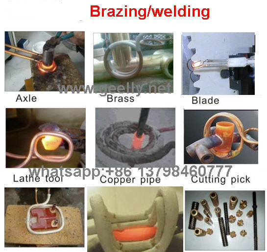 Portable Induction Heating Equipment Copper Tube Welding Brazing