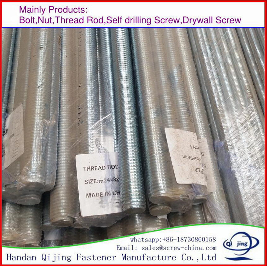 Zinc Plate Thread Rod