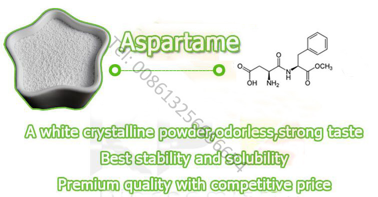 Most Popular Aspartame Fine Powder with 60-100 Mesh Size