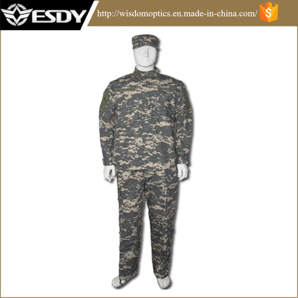 Esdy Men's Army Military Acu Uniform for Airsoft Painball Camouflage