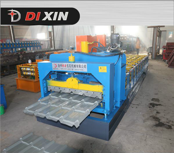 Color Steel Metal Glazed Roof Tile Roll Forming Machine