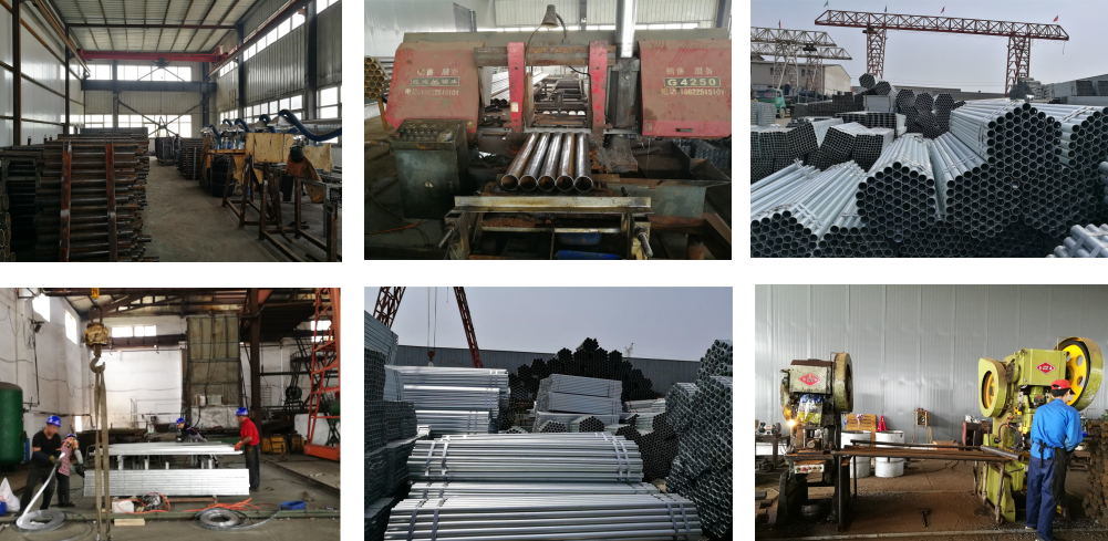 Pre-Galvanized Round Hollow Section ERW Welded Iron Carbon Steel Pipes/Pre Galvanised Round Steel Tubes for Construction Material