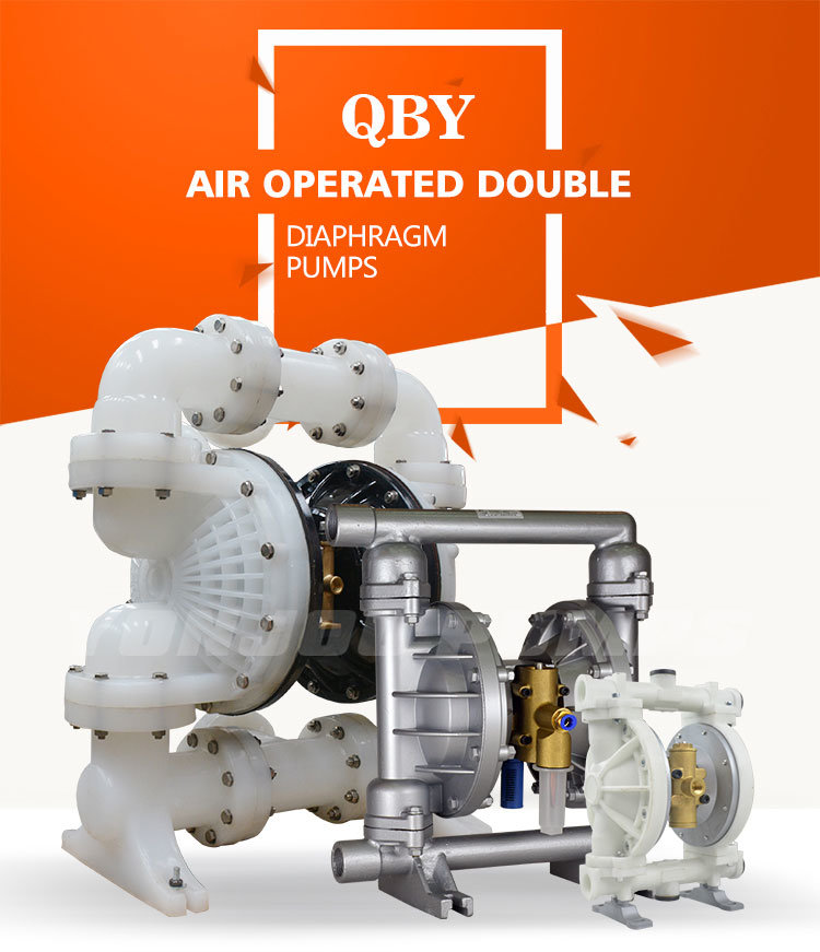 Qby-50 50mm 2 Inch Aodd Pump Air Operated Double Diaphragm Pump