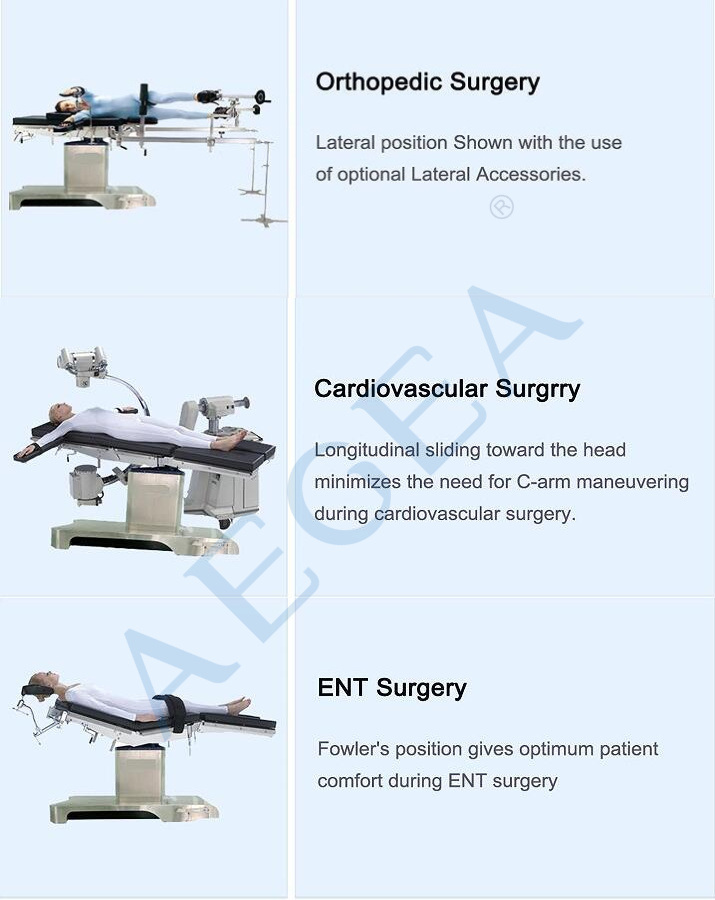 AG-Ot650 Advanced Electric Hospital Operating Room Table