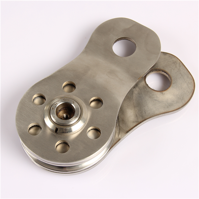 6 Holes 10t Stainless Steel Pulley Block for Winch Recovery