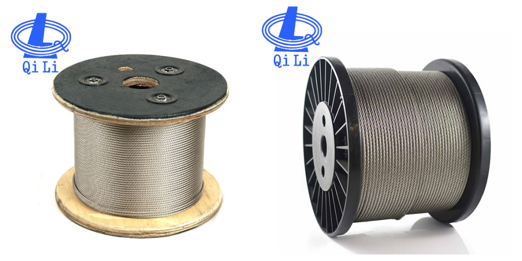 Hot Sale 316 6X7 Stainless Steel Wire Rope