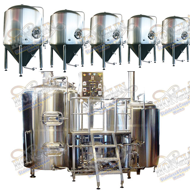 Microbrewery Beer Making Used Beer Brewing System for North America