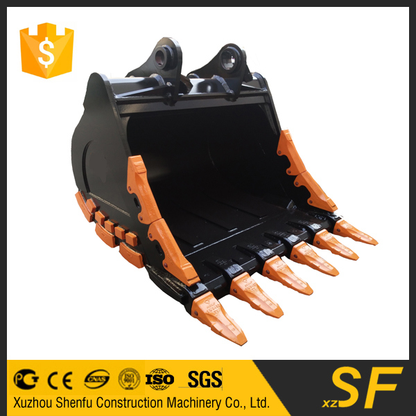 Excavator Parts for Dh300 Digger Doosan Excavator Rock Bucket