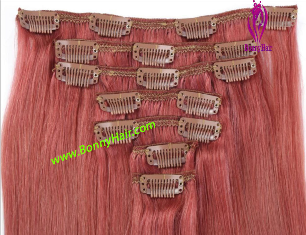 Clip on Hair Extension Brazilian Human Remy Hair Extension Discount Price