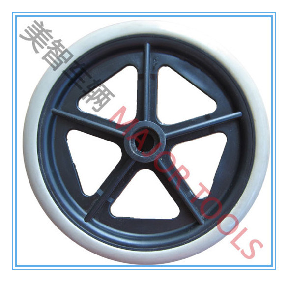 Environment Friendly Flat Free PU Foam Electrical Wheelchair Wheel