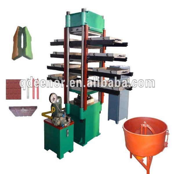 Rubber Tile Making Machine / Floor Tile Making Equipment