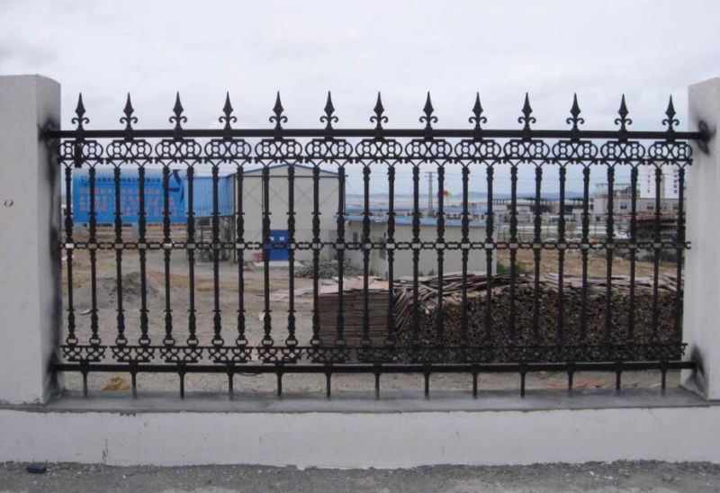 Zinc Steel Â  Galvanized Wrought Iron Ornaments Fence