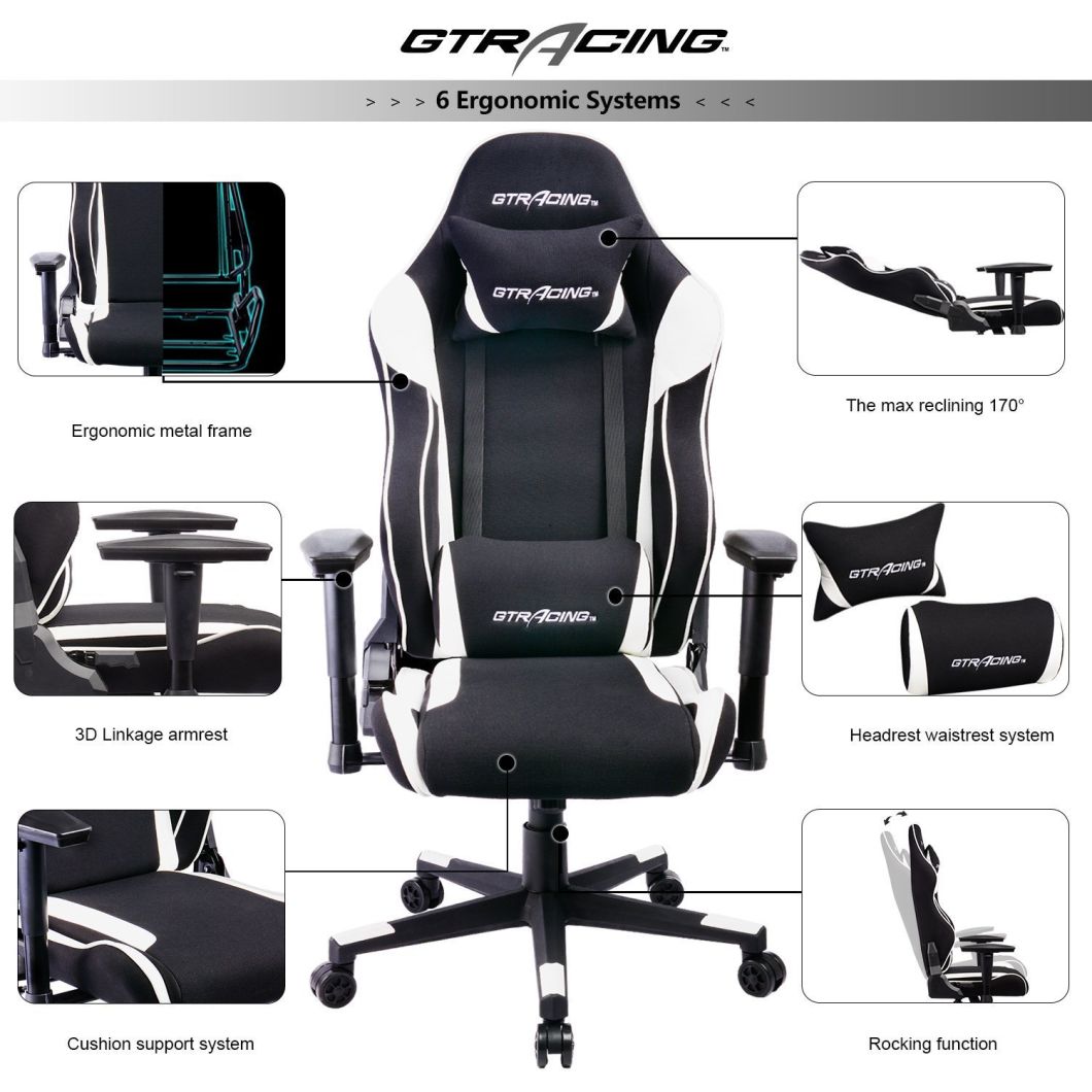 Swivel Office Executive Rocker Computer Desk Race Design Gaming Chair