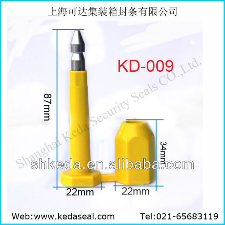 Bullet Barrier Container High Security Bolt Seal for Transport (KD-018)