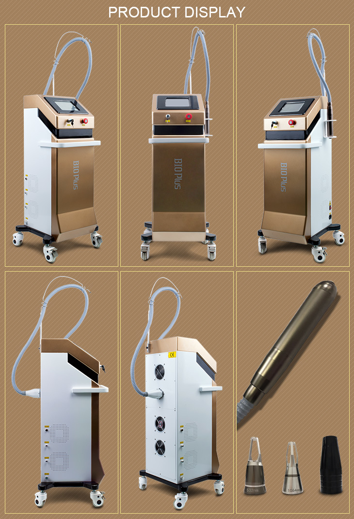 2018 New Model Q-Switch ND YAG Laser Tattoo Removal Machine Equipment Apparatus