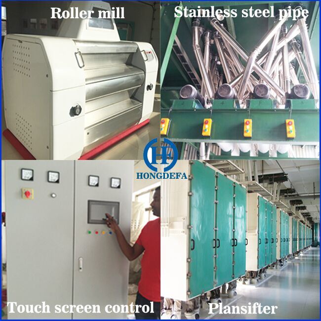 Maize Grits Grinding Corn Maize Flour Milling Mill Making Machines