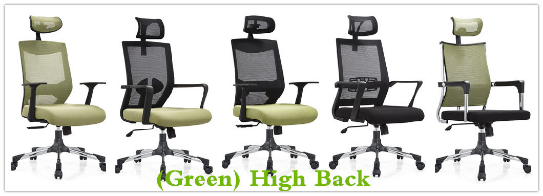 Black High Back Mesh Office Meeting Computer Adjustable Chair