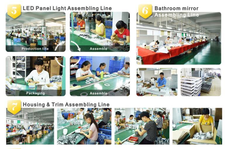 China Manufature 6W Square SMD 2835 LED Panel Light Export to Brazil