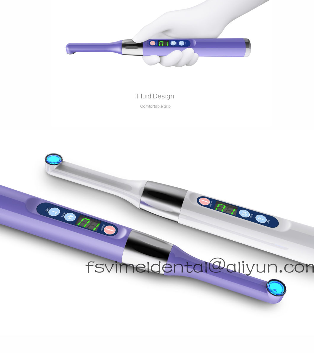 Dental Light Cure Woodpecker Iled Curing Light 1s Curing