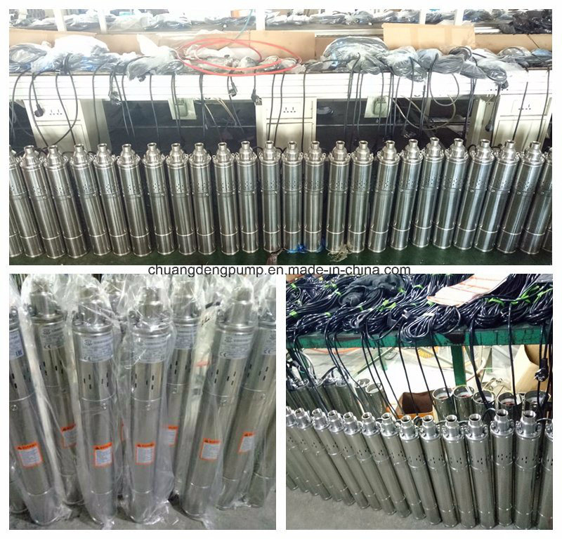 550W Stainless Steel Oil Filled Deep Well Screw Pump