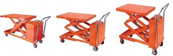 Scissor Lifting Platform Hydraulic Trolley