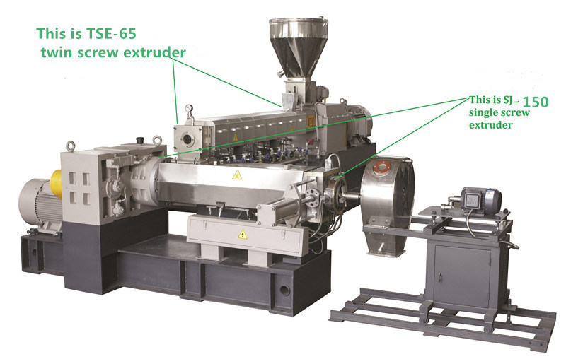 Sp65-132 Conical Twin Screw Extruder Machine Price