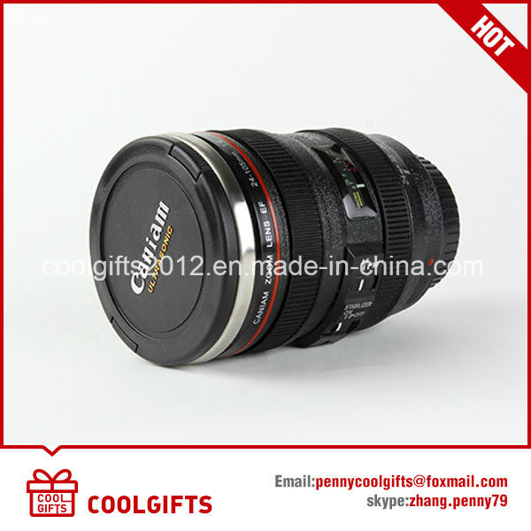 New Arrival Camera Lens Travel Coffee Mug / Cup /Thermos, Stainless Steel Mug