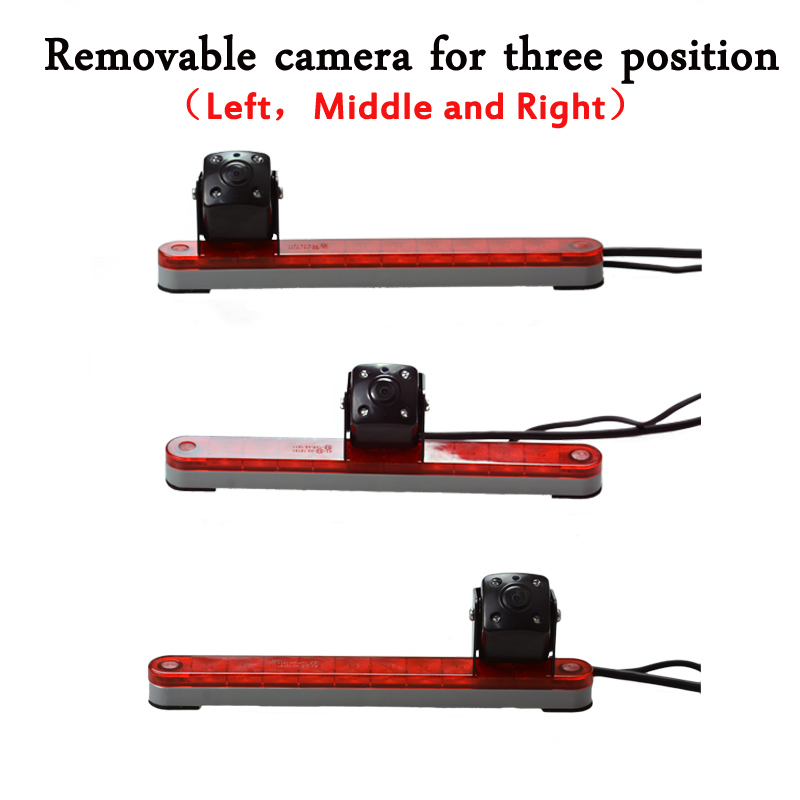 Universal Slim & Flat Back Housing Brake Light Camera