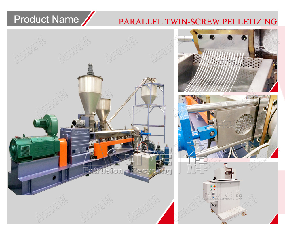 industrial Recycled Plastic Pelletizer Extruder Line