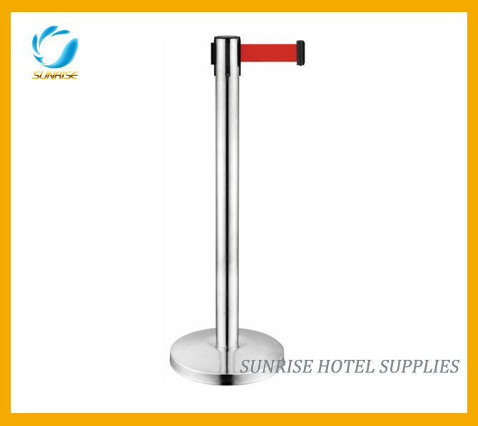 High Quality Stainless Steel Queue Pole for Hotel