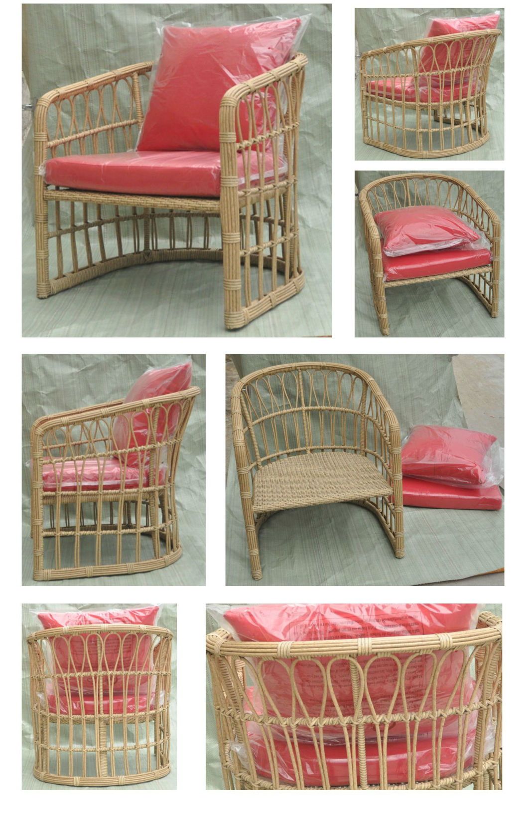 Chinese Style Outdoor Furniture Rattan/Wicker Chair Garden Furniture Patio Chair