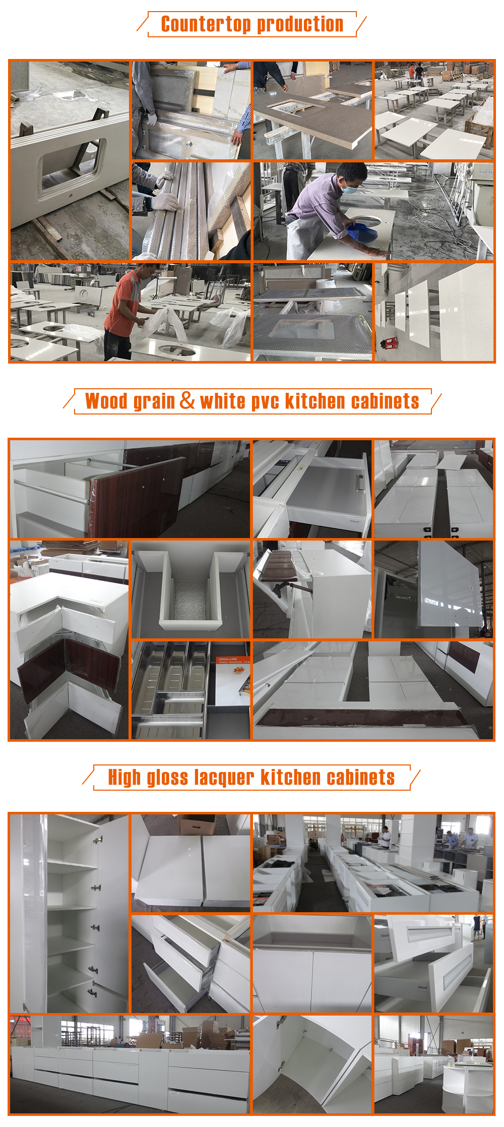 China Solid Teak Wood Kitchen Furniture Unit Factory Kitchen Cabinet