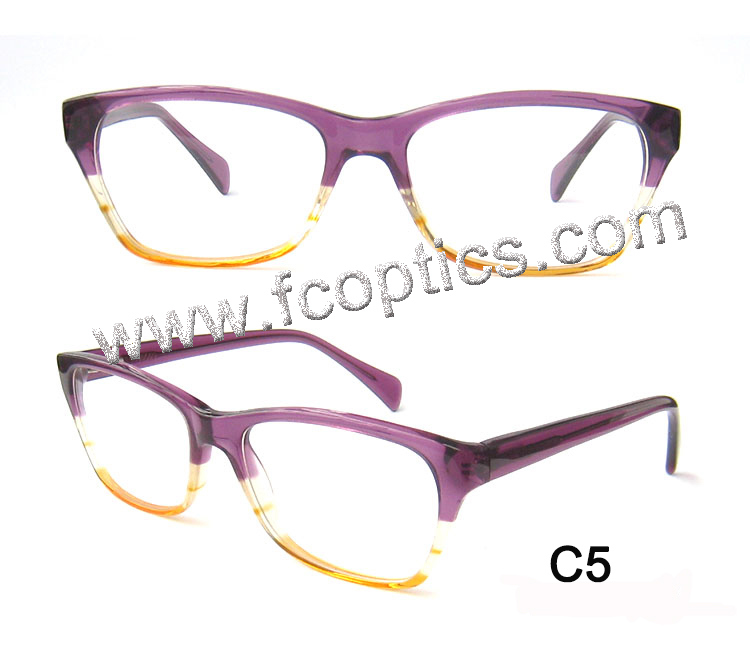 New Design Fashion Hot Sale Acetate Eyeglasses Frame for Women