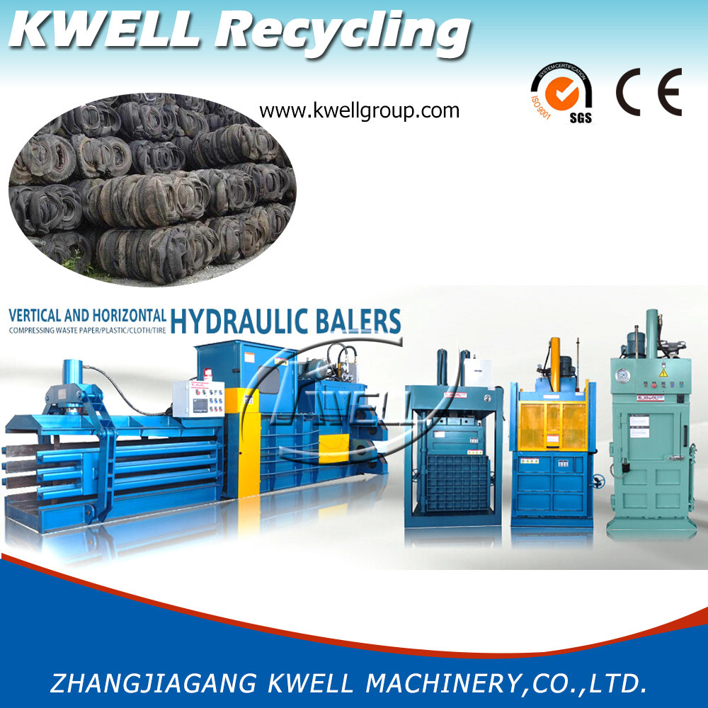 Used Tire Recycling Machine Baler