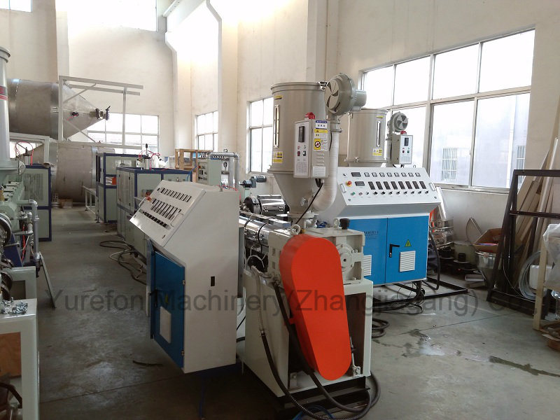 Vacuum Calibration Platform Table PMMA Light Tube Plastic Extruding Producing Machine