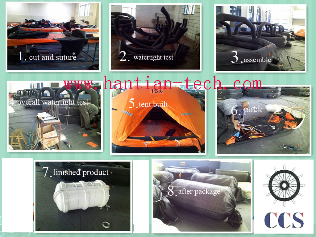 Solas 25 Person Davit Launching Inflatable Life Raft (D25)