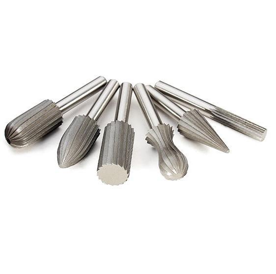Desbaste de gravura com cortador de rebarbas rotativo Rotary Burrs Cutter Engraving Grinding
