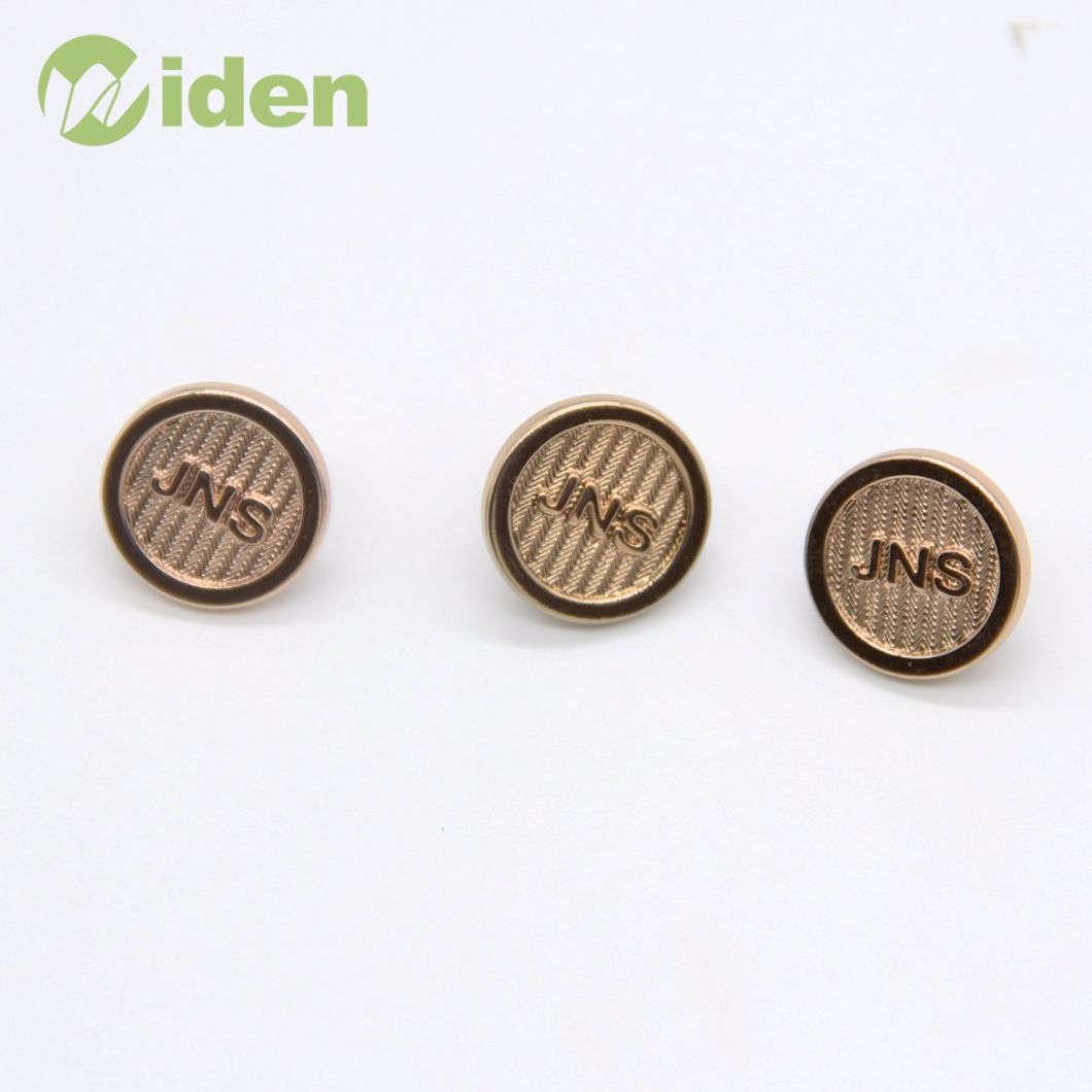 Customized Gold Jeans Button Zinc Alloy Metal Button for Denim Clothing Button